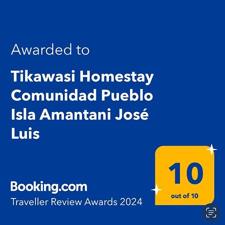 Ocosuyo Tikawasi Homestay Comunidad Pueblo Isla Amantani Jose Luis מראה חיצוני תמונה