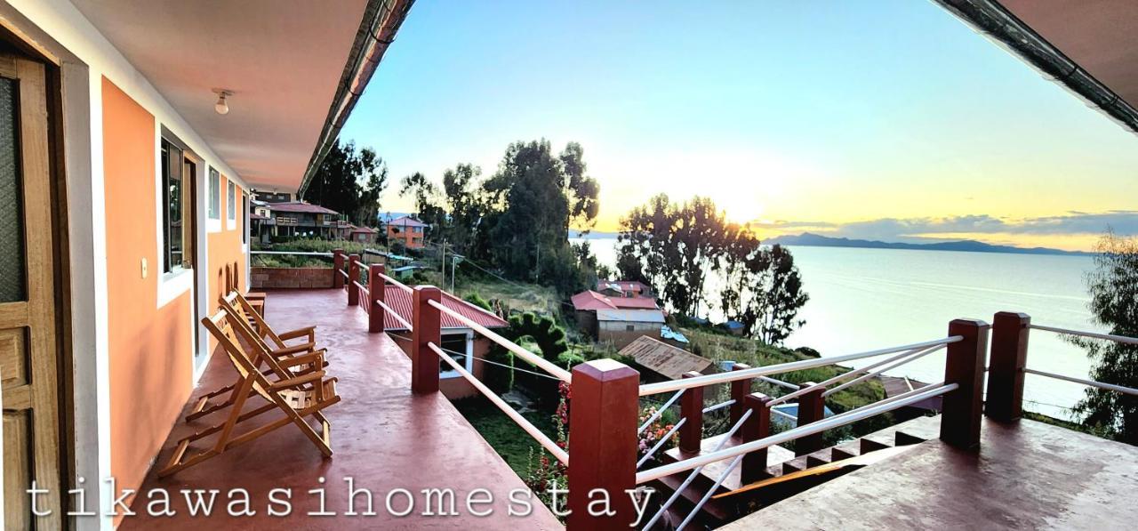 Ocosuyo Tikawasi Homestay Comunidad Pueblo Isla Amantani Jose Luis מראה חיצוני תמונה