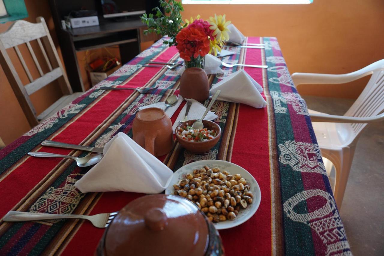 Ocosuyo Tikawasi Homestay Comunidad Pueblo Isla Amantani Jose Luis מראה חיצוני תמונה