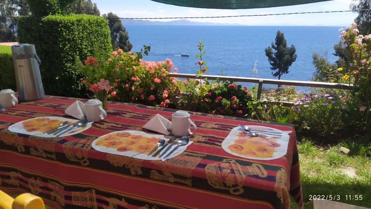 Ocosuyo Tikawasi Homestay Comunidad Pueblo Isla Amantani Jose Luis מראה חיצוני תמונה